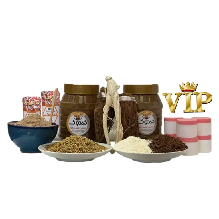 معجون کندوک تقویت بدن VIP ویژه بانوان 1800 گرم