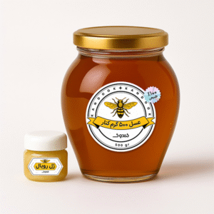 ترکیب 15 گرم ژل رویال و نیم کیلو عسل کنار