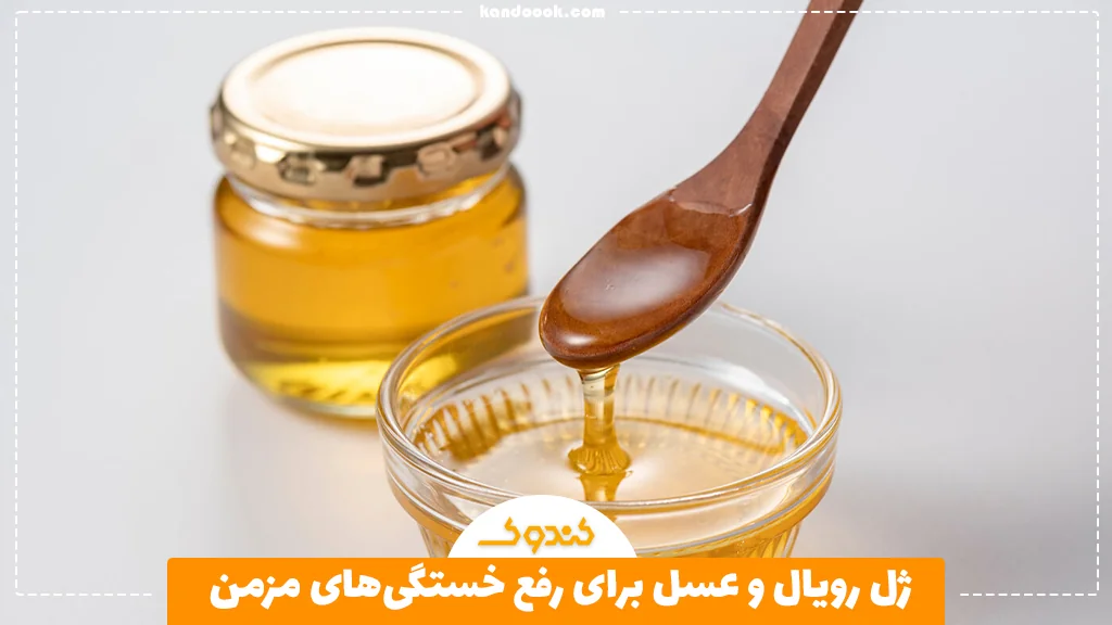 ژل رویال و عسل برای رفع خستگی‌های مزمن