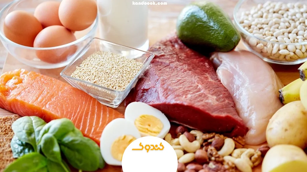 گوشت‌های سبک و تخم‌مرغ