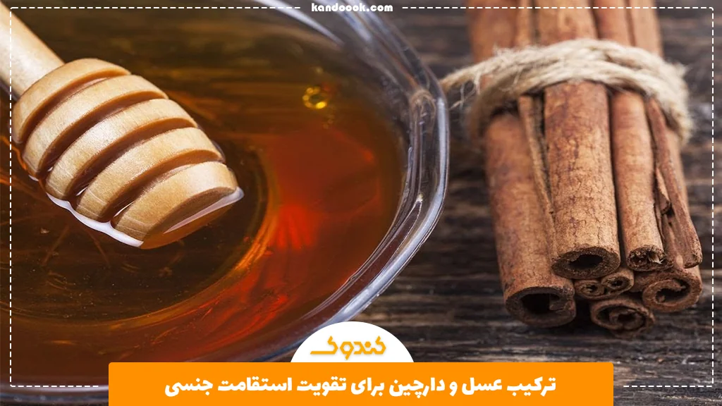 ترکیب عسل و دارچین برای تقویت استقامت جنسی