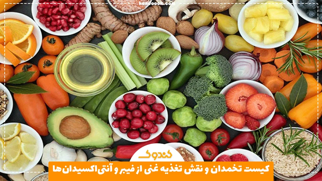 کیست تخمدان و نقش تغذیه غنی از فیبر و آنتی‌اکسیدان‌ها