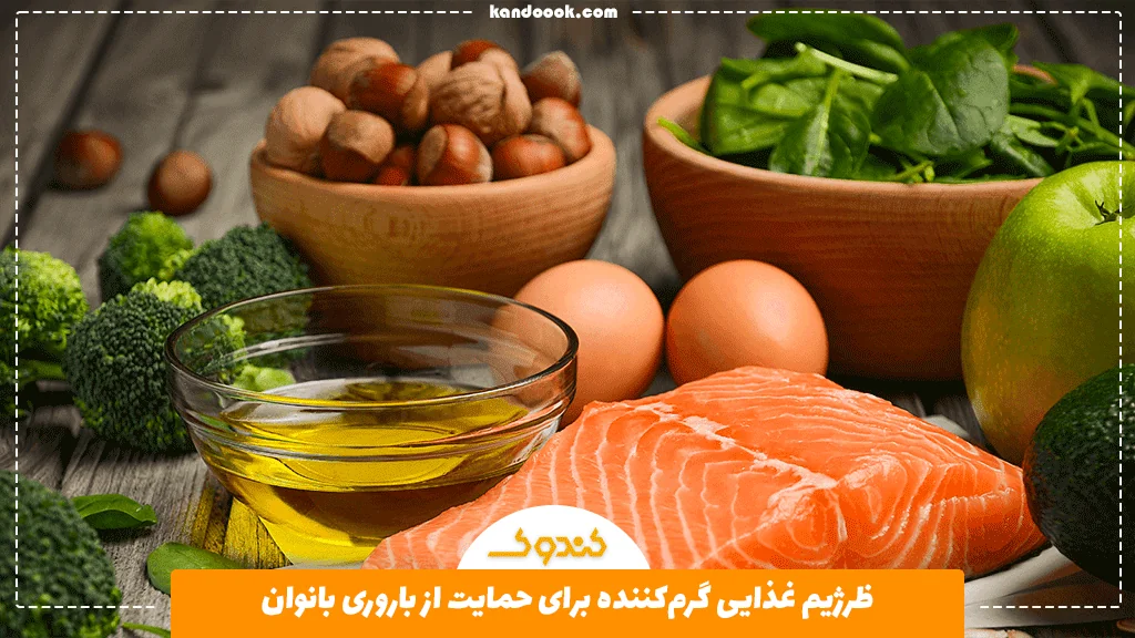 ظرژیم غذایی گرم‌کننده برای حمایت از باروری بانوان